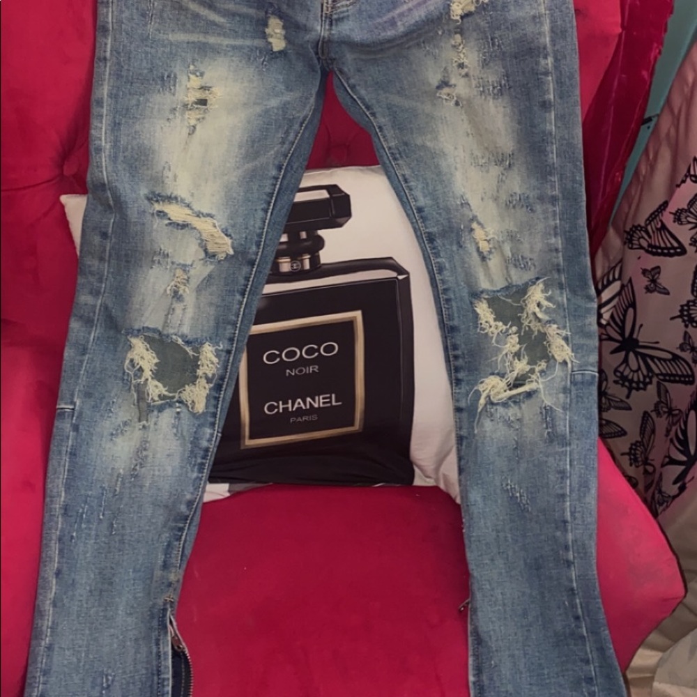 Designer men’s jeans